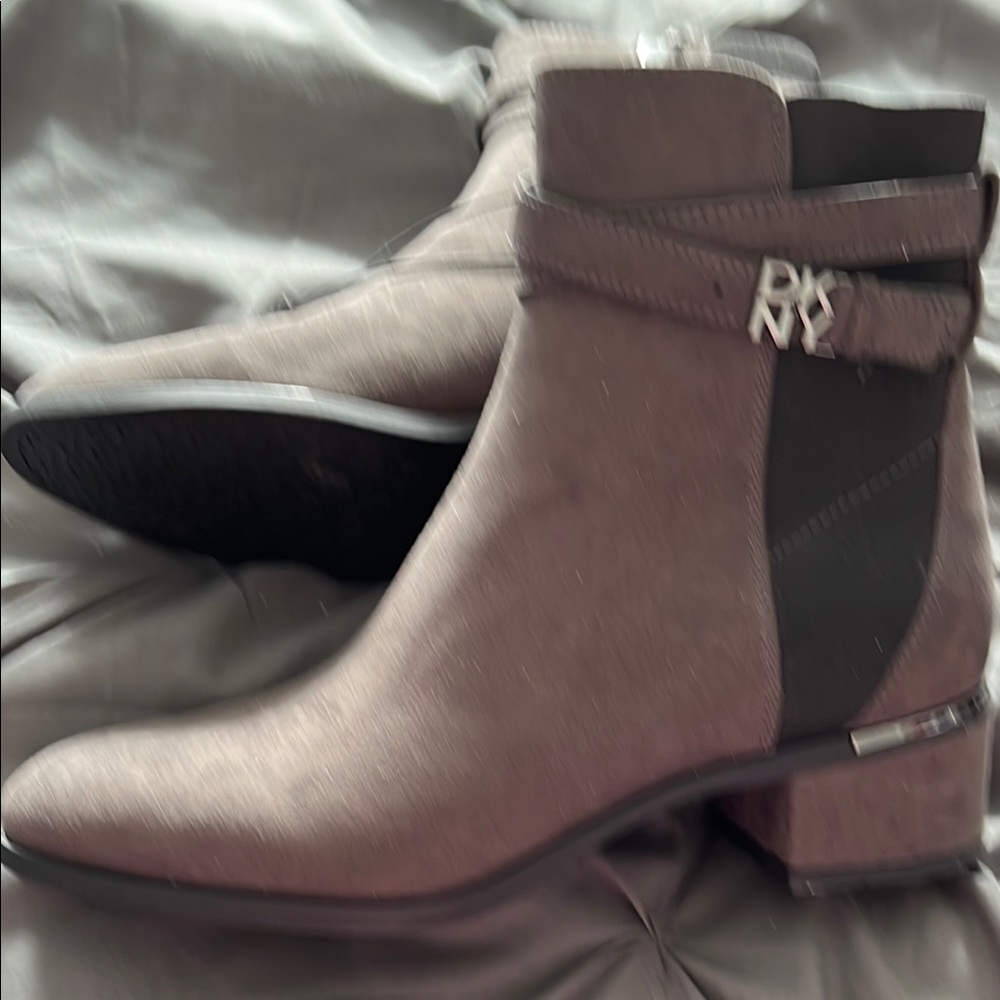 DKNY Brown Ankle Boots